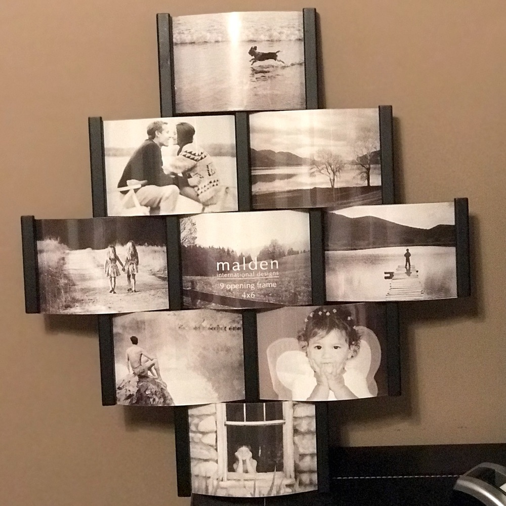 9-picture collage for wall